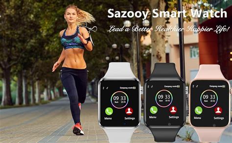 Amazon.com: Sazooy Smart Watch for Android Phones 